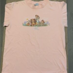 Disney Pink Lady and the Tramp Tee